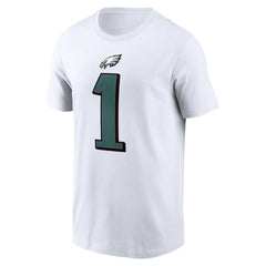 Nike Jalen Hurts Philadelphia Eagles Player Name & Number T-Shirt White