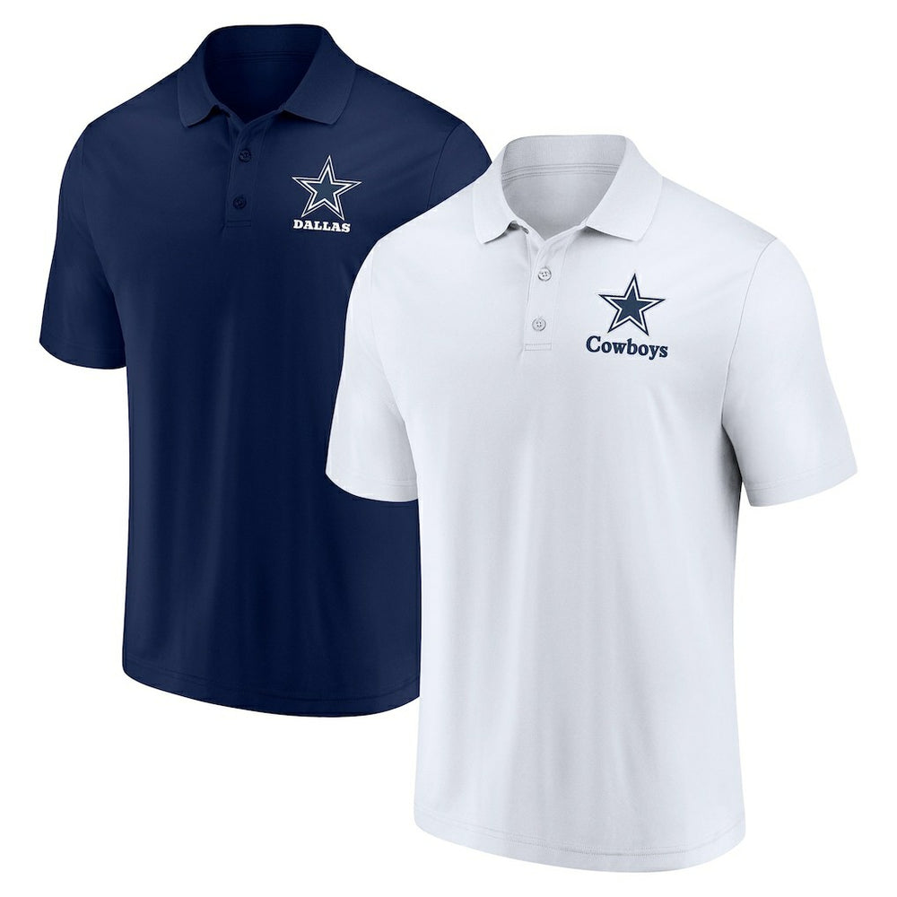 Fanatics Dallas Cowboys Throwback Polo Combo Set White