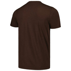 Myles Garrett Cleveland Browns Homage Unisex Caricature Player Tri-Blend T-Shirt Heathered Brown