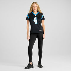Nike Eddy Pineiro Carolina Panthers Women's Team Game Jersey Black