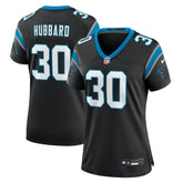 Nike Chuba Hubbard Carolina Panthers Women's Team Game Jersey Black