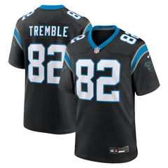 Nike Tommy Tremble Carolina Panthers Team Game Jersey Black