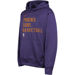 Phoenix Suns Youth Spotlight Performance Pullover Hoodie Purple | Nike