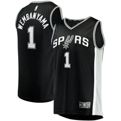 Victor Wembanyama San Antonio Spurs Fast Break Replica Jersey Icon Edition Black | Fanatics Near Me