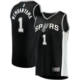 Victor Wembanyama San Antonio Spurs Youth Fast Break Replica Jersey Icon Edition Black | Fanatics Near Me