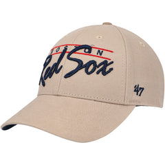 Boston Red Sox '47 Atwood MVP Adjustable Hat - Khaki - 47 brand Sale