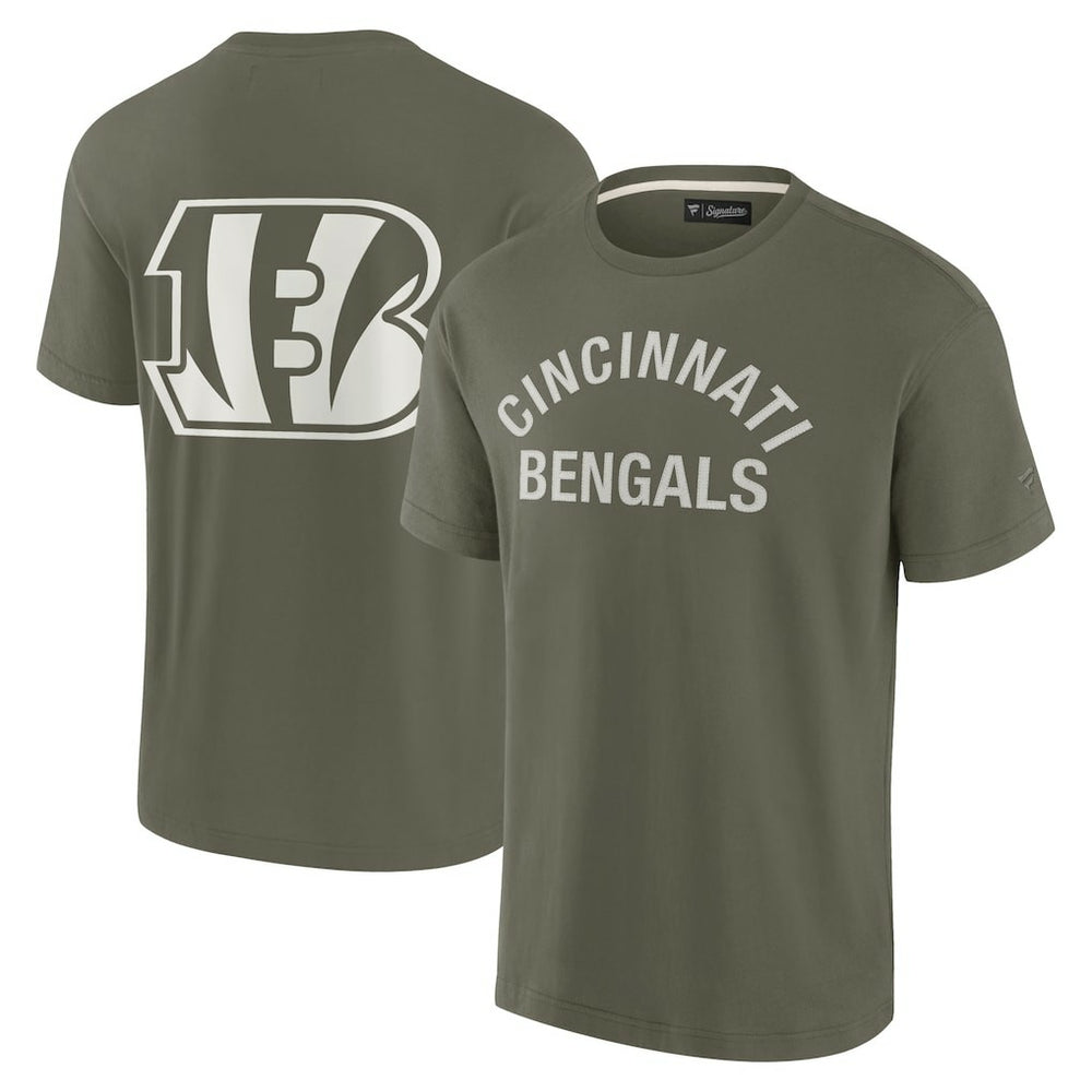 Fanatics Cincinnati Bengals Unisex Elements Super Soft Short Sleeve T-Shirt Olive