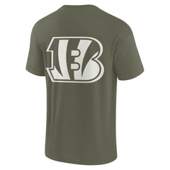 Fanatics Cincinnati Bengals Unisex Elements Super Soft Short Sleeve T-Shirt Olive