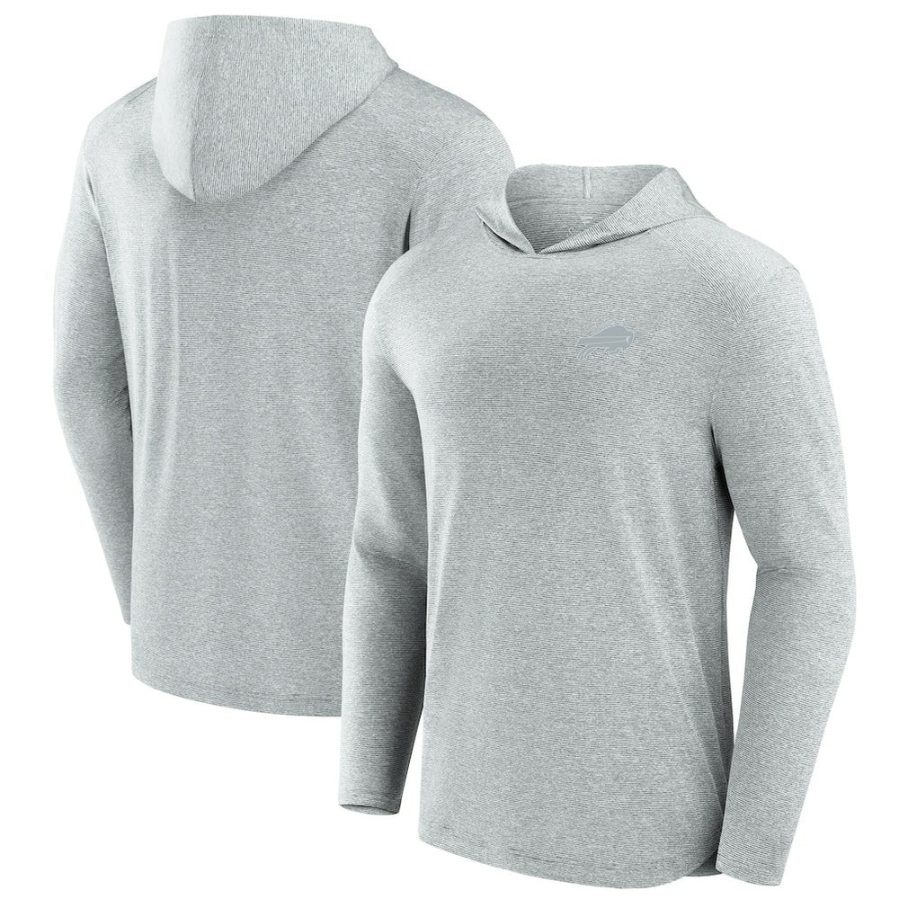 Fanatics Buffalo Bills Front Office Tech Lightweight Hoodie T-Shirt Gray