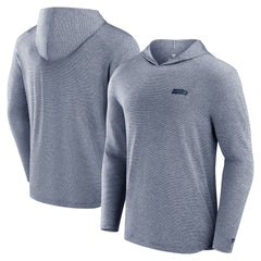 Fanatics Seattle Seahawks Front Office Tech Lightweight Hoodie T-Shirt Navy