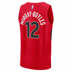 Collin Murray-Boyles Toronto Raptors Youth 2025 NBA Draft First Round Pick Fast Break Replica Jersey Icon Edition Red | Fanatics US