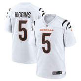Nike Tee Higgins Cincinnati Bengals Game Jersey White