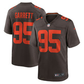 Nike Myles Garrett Cleveland Browns Alpha Dawg Game Jersey Brown
