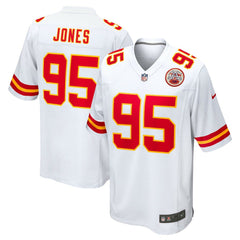Nike Chris Jones Kansas City Chiefs Game Jersey White