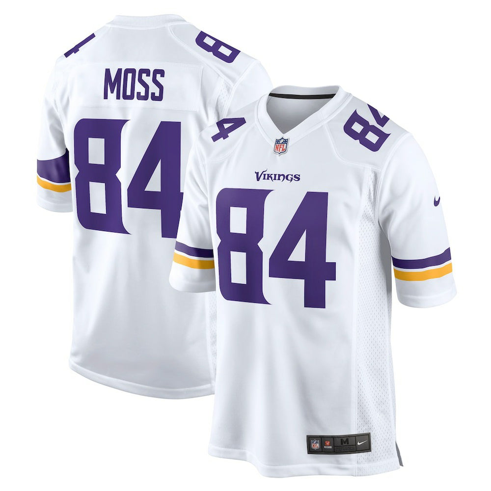 Nike Randy Moss Minnesota Vikings Retired Player Game Jersey White