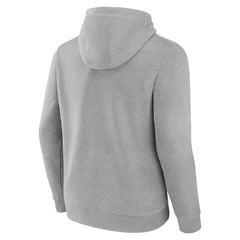 Brooklyn Nets Primary Logo Pullover Hoodie Heather Gray | Fanatics Near Me