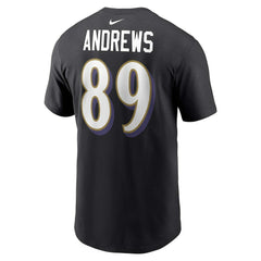 Nike Mark Andrews Baltimore Ravens Player Name & Number T-Shirt Black