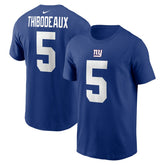 Nike Kayvon Thibodeaux New York Giants Player Name & Number T-Shirt Royal