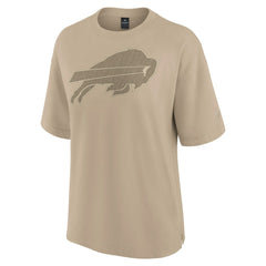 Fanatics Buffalo Bills Women's Oversized Elements T-Shirt Khaki