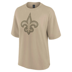 Fanatics New Orleans Saints Women's Oversized Elements T-Shirt Khaki