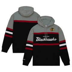 Chicago Blackhawks Head Coach Pullover Hoodie - Black/Gray - NHL 200328517