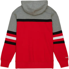 Carolina Hurricanes Head Coach Pullover Hoodie - Red/Gray - NHL 200328520