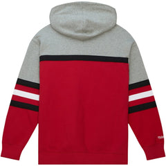 Detroit Red Wings Head Coach Pullover Hoodie - Red/Gray - NHL 200328521