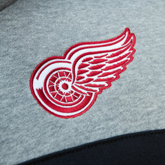 Detroit Red Wings Head Coach Pullover Hoodie - Red/Gray - NHL 200328521