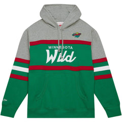 Minnesota Wild Head Coach Pullover Hoodie - Green/Gray - NHL 200328524