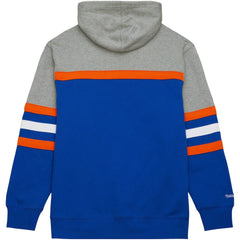 New York Islanders Head Coach Pullover Hoodie - Royal/Gray - NHL 200328531