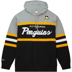 Pittsburgh Penguins Head Coach Pullover Hoodie - Black/Gray - NHL 200328533