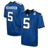 Nike Anthony Richardson Sr. Indianapolis Colts Youth Game Jersey Royal