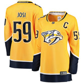 Roman Josi Nashville Predators Fanatics Women's Home Breakaway Player Jersey - Gold - NHL 200340948