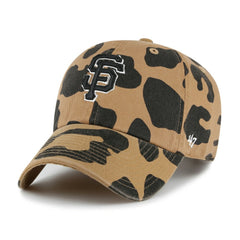 San Francisco Giants '47 Women's Rosette Clean Up Adjustable Hat - Brown - 47 brand on Sale