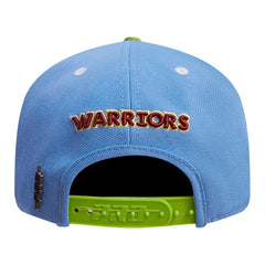 Golden State Warriors Pro Standard Retro Program 2-Tone Snapback Hat Light Blue/Green