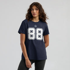 Nike CeeDee Lamb Dallas Cowboys Women's Player Name & Number T-Shirt Navy