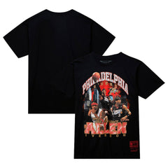 Allen Iverson Philadelphia 76ers Hardwood Classics Bling Concert Player T-Shirt Black | Mitchell & Ness Lifestyle