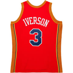 Allen Iverson Philadelphia 76ers 2004/05 Hardwood Classics Swingman Jersey Red | Mitchell & Ness discount