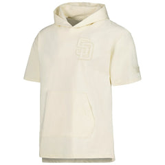San Diego Padres Pro Standard Neutral Hoodie T-Shirt - Cream - MLB Discount