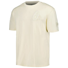 Baltimore Orioles Pro Standard Oversized Neutral CJ Dropped Shoulders T-Shirt - Cream - MLB Online