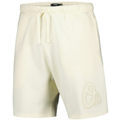 Baltimore Orioles Pro Standard Neutral Fleece Shorts - Cream - MLB on Sale