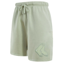Boston Red Sox Pro Standard Neutral Fleece Shorts - Light Green - MLB Sale