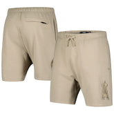 Los Angeles Angels Pro Standard Neutral Fleece Shorts - Khaki - MLB Discount