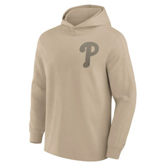Philadelphia Phillies Fanatics Elements Lightweight Fleece Hoodie - Khaki - Fanatics on Sale