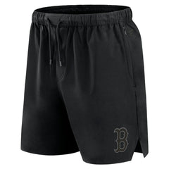 Boston Red Sox Fanatics Front Office Micro Tonal Shorts - Black - Fanatics Discount