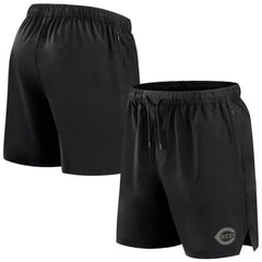 Cincinnati Reds Fanatics Front Office Micro Tonal Shorts - Black - Fanatics on Sale