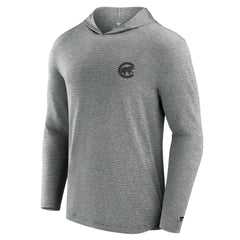 Chicago Cubs Fanatics Front Office Tech Lightweight Hoodie T-Shirt - Black - Fanatics Online