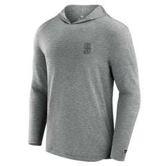 Seattle Mariners Fanatics Front Office Tech Lightweight Hoodie T-Shirt - Black - Fanatics Sale