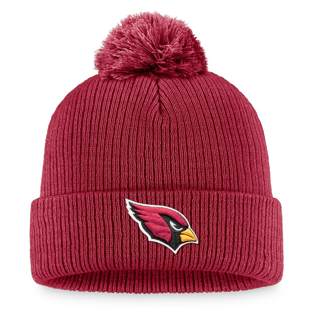 Fanatics Arizona Cardinals Women's Cuffed Knit Hat with Pom Cardinal