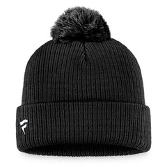 Fanatics New Orleans Saints Women's Cuffed Knit Hat with Pom Black